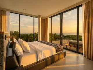 Master suite 3D render